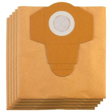 Einhell 2351170 Vacuum Bags Dirt Bag Filter 30L x5 Pcs