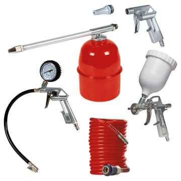 Einhell 4132720 Air Compressor Accessory Set x5 Pcs