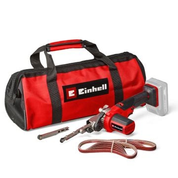 Einhell TE-BF 18 Li-Solo 18v Power X-Change Cordless Belt File Body Only In Tool Bag