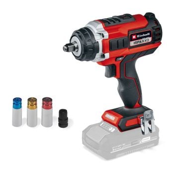 Einhell IMPAXXO 18/400 18v Power X-Change Cordless Brushless Impact Wrench Body Only
