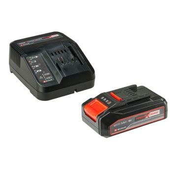 Einhell 4512097 18v Power X-Change Starter Kit Inc 1x 2.5Ah Battery & 1x High-Speed Charger 