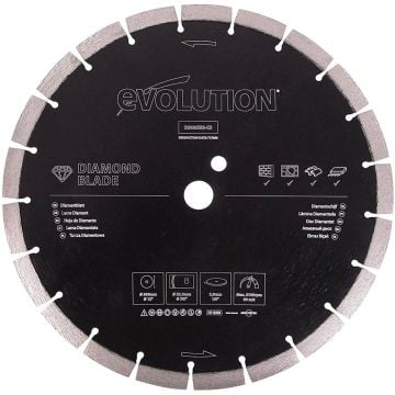 Evolution D300SEG-CS General Purpose Diamond Cutting Blade 300mm x 22.2mm x 21T