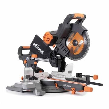 Evolution R255SMS-DB-Li 255mm 36V Cordless Double Bevel Sliding Mitre Saw Body Only