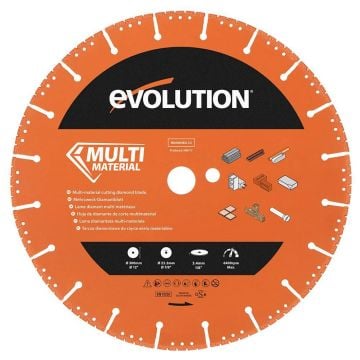 Evolution MD300SEG-CS Multi-Material Diamond Cutting Blade 300mm x 22.23mm x 20T