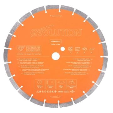 Evolution PD300SEG-CS Premium Diamond Cutting Blade 300mm x 22.2mm x 21T