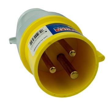 Faithfull Power Plus Yellow Replacement Plug 32 Amp Male 110v