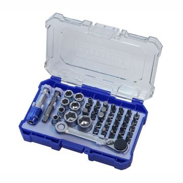 Faithfull SBSET42 Screwdriver Bit & Socket Set x42 Pcs