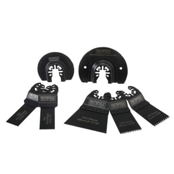 Faithfull Multi-Function Multicutter Tool Blade Set x7 Pcs