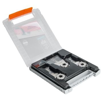 Fein Best Of E-Cut Starlock Plus Wood & Metal Accessories Combo In Carry Case x6 Pcs 35222967030
