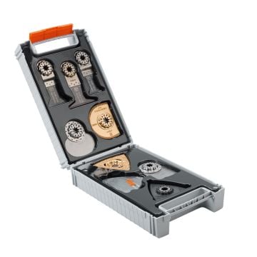 Fein Starlock Plus Best For Renovation MultiTool Accessory Set In Carry Case x26 Pcs 35222967060