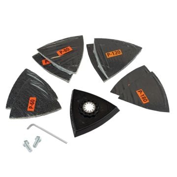 Fein Starlock Sanding Pad, Sheets & Accessories Bundle x44 Pcs