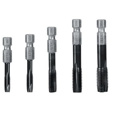 Fein 63110046010 Vario Impact Tapper Set For Through Holes x5 Pcs