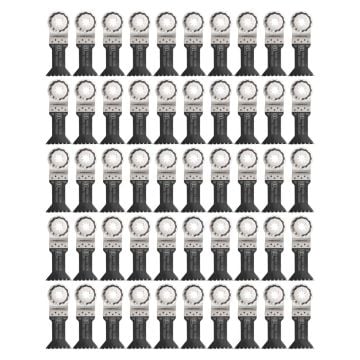 Fein Starlock Plus E-Cut BIM Universal Saw Blade SLP 60x44mm x50 Pcs 63502152250
