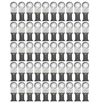 Fein Starlock E-Cut BIM Long Life Saw Blade SL 50x35mm x50 Pcs 63502160250