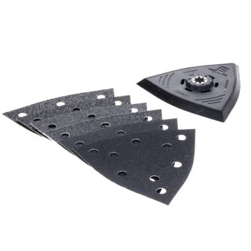 Fein Starlock Plus 130mm Delta Sanding Pad & Disk Set SLP 63806204210