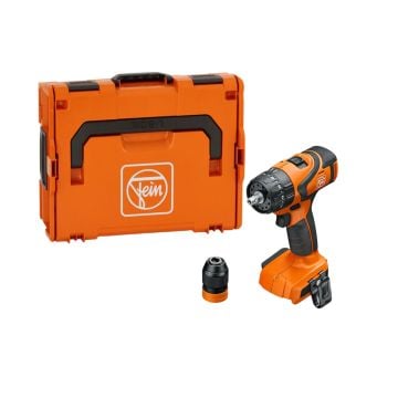 Fein ASB 18 Q AS AMPShare 18v Cordless Brushless 2-Speed Combi Drill Body Only In Carry Case