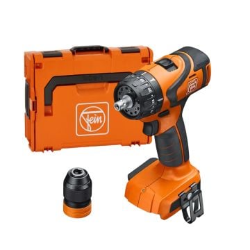 Fein ABS 18 Q AS AMPShare 18v Cordless Brushless Drill Driver Body Only In Carry Case