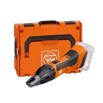 Fein ABSS 18 1.6 E AS AMPShare 18v Brushless 1.6mm Metal Cutting Shears Body Only In Carry Case