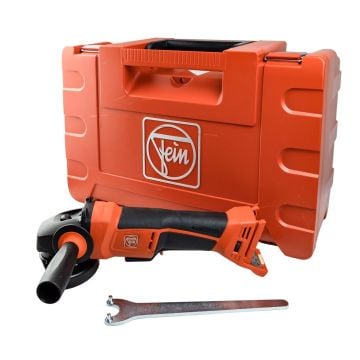 Fein CCG 18-125 BLPD 18v Select+ Cordless Angle Grinder 125mm Body Only in Carry Case