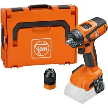 Fein ASCM 18 QSW AS AMPShare 18v 4-Speed Cordless Brushless Drill Driver Body Only In Carry Case