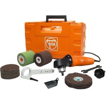 Fein WPO 14-25 E SS Stainless Steel Sander/Polisher/Satin-Finisher Set 1200w