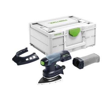 Festool 577628 DTSC 400-Basic 18v Ergo Cordless Orbital Sander Body Only In Carry Case