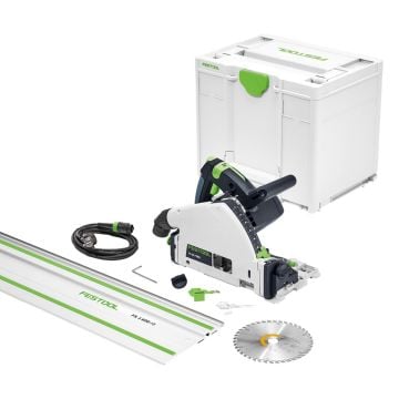 Festool 577012 Plunge Cut Saw TS 55 FEBQ-Plus-FS With Guide Rail 240v