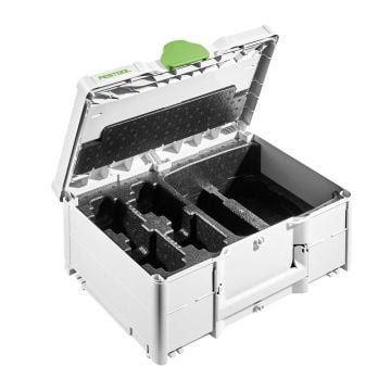 Festool 577133 SYS3 M 187 ENG 18V Systainer Carry Case For BP 18 Li Batteries + TCL 6, TCL 6 DUO & SCA 8 Chargers