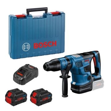 Bosch Professional GBH 18V-36 C BITURBO Brushless SDS Max Rotary Hammer Drill Inc 2x 5.5Ah Batts