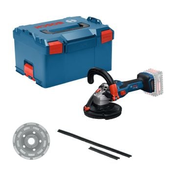 Bosch Professional GBR 18V-15 S Brushless 18v 125mm Concrete Grinder Body Only In Carry Case 0601776201