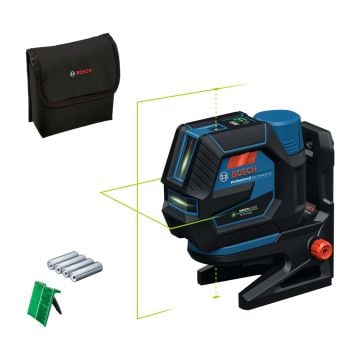 Bosch Professional GCL 12V-50-22 CG Combi Laser Level Inc. 4x AA Batteries