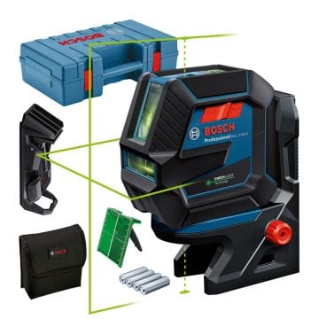 Bosch Professional GCL 2-50 G Green Line Combi Laser Body Only In Carry Case 0601066M02