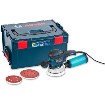 Bosch Professional GEX 125-150 AVE 150mm Random Orbit Sander In L-Boxx