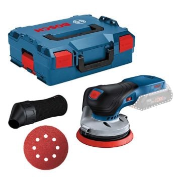Bosch Professional GEX 18V-125 125mm Random Orbit Sander Body Only In L-Boxx
