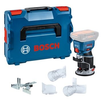 Bosch Professional GFK 18V-8 Cordless Palm Router Body Only In L-Boxx Carry Case 06016C2071