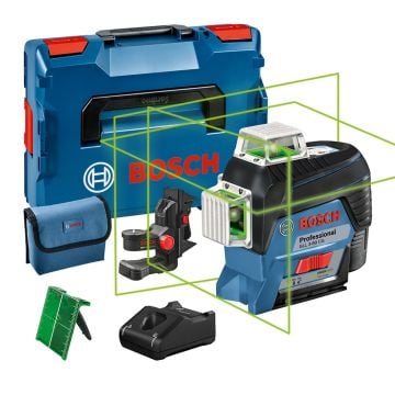 Bosch GLL 3-80 CG Cordless 12v 360° Line Laser Inc. 1x 2.0Ah 12v Battery