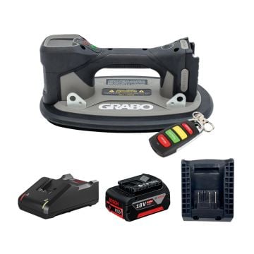 Grabo Pro Brushless 14.8v Cordless Vacuum Lifter Bosch Bundle Inc 1x Adaptor, 1x 5.0Ah Battery & 1x Charger GRAB330
