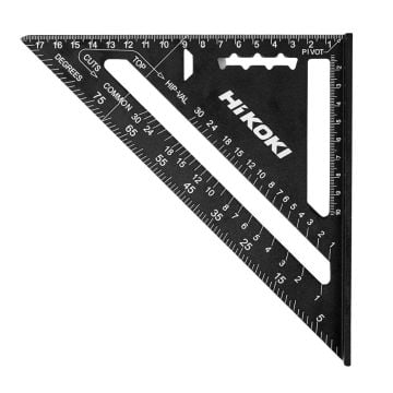 HiKOKI 4310087 180mm Premium Carpenters Square Rafter & Mitre Saw Guide