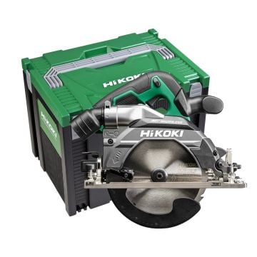 HiKOKI C3606DBW2Z 36v MULTI VOLT 165mm Brushless Circular Saw Body Only In Carry Case 
