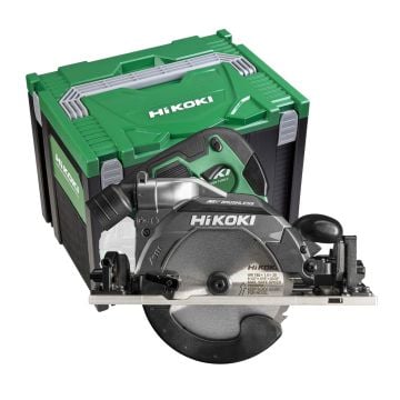 HIKOKI C3606DUMW2Z 36v MULTI VOLT Brushless 165mm Deep Cut Circular Saw Body Only In Carry Case
