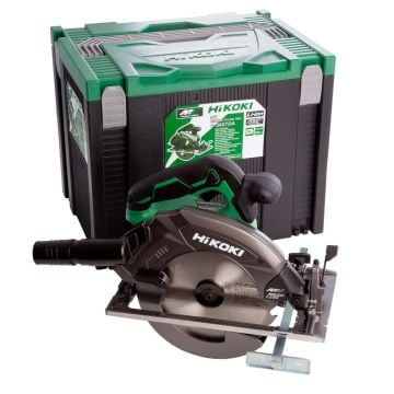 HiKOKI C3607DAJ3Z 36v Cordless Brushless 185mm Circular Saw Body Only In Carry Case