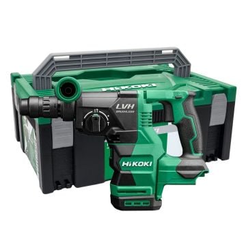 HiKOKI DH1826DCW2Z 18v Cordless Brushless 3 Mode SDS+ Hammer Drill Body Only In Carry Case