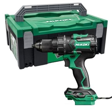 HiKOKI DV36DCW2Z 36v MULTI VOLT Cordless Brushless Combi Drill Body Only In Carry Case