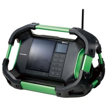 HiKOKI UR18DSDLJ4Z DAB+ FM Bluetooth 14.4v/18v Cordless Radio