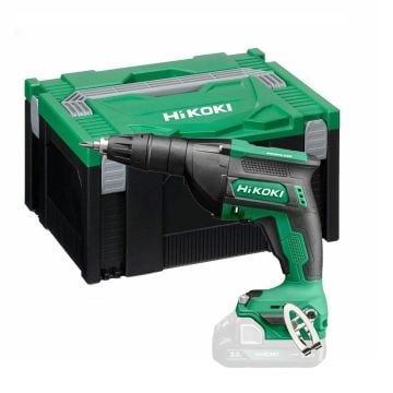 HiKOKI W18DBW2Z 18v Cordless Brushless Drywall Screwdriver Body Only In Carry Case