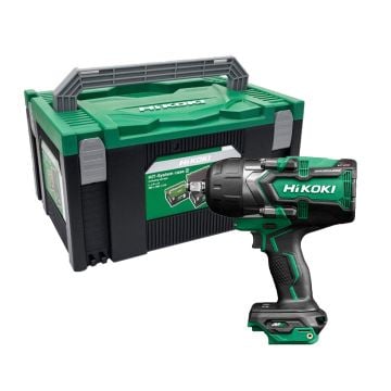 HiKOKI WR36DGW2Z 36v MULTI VOLT Brushless 1/2" Square Impact Wrench Body Only In Carry Case