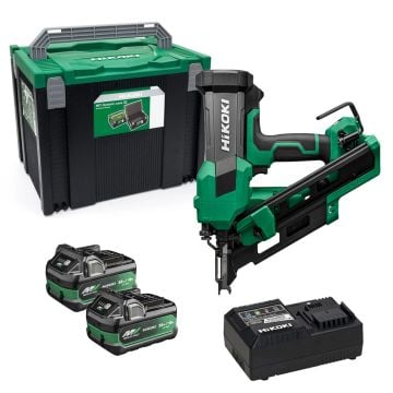 HiKOKI NR1890DCBJPZ 18V Speed Series Cordless Framing Nailer Inc 2x MultiVolt Batteries