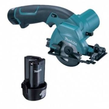 Makita HS300DWE 10.8V Circular Saw Li-Ion 85mm Inc 2X 1.3Ah Batteries