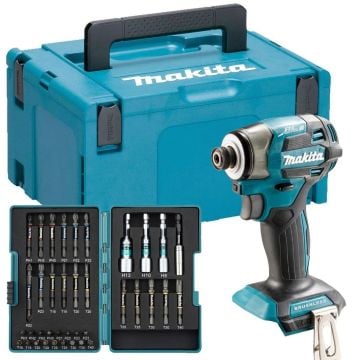 Makita DTD173ZJX2 18v LXT Cordless Brushless Impact Driver Body Only In Carry Case