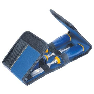Irwin Marples MS500 All-Purpose Chisel Set x3 Pcs In Wallet 10503426